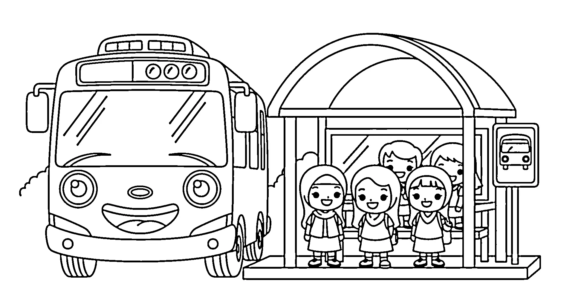 bus dan halte